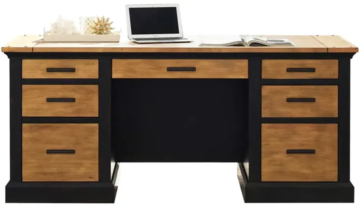 Martin Furniture Toulouse Double Pedestal Desk