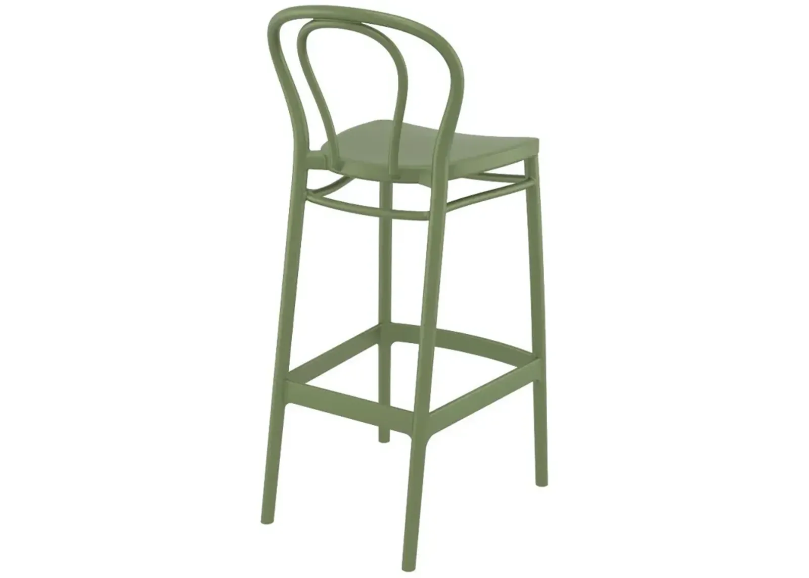 VICTOR BAR STOOL OLIVE GREEN