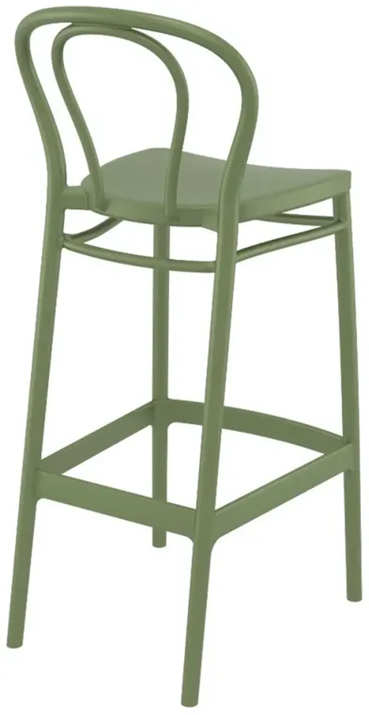 VICTOR BAR STOOL OLIVE GREEN