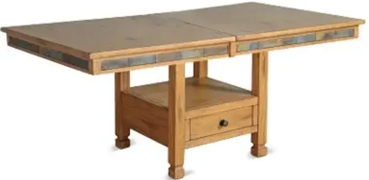 Sunny Designs Sedona Rustic Oak Dining Table