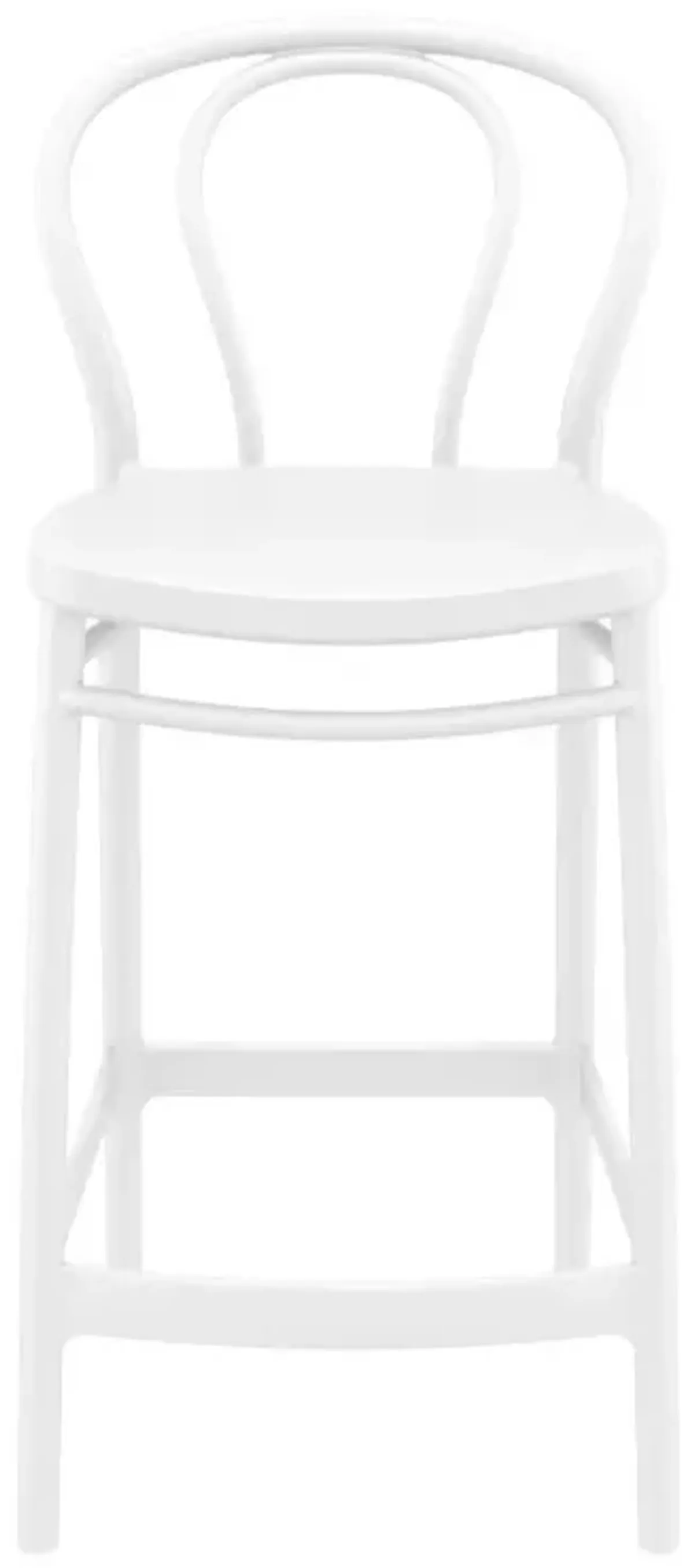 Compamia Victor Counter Stool White