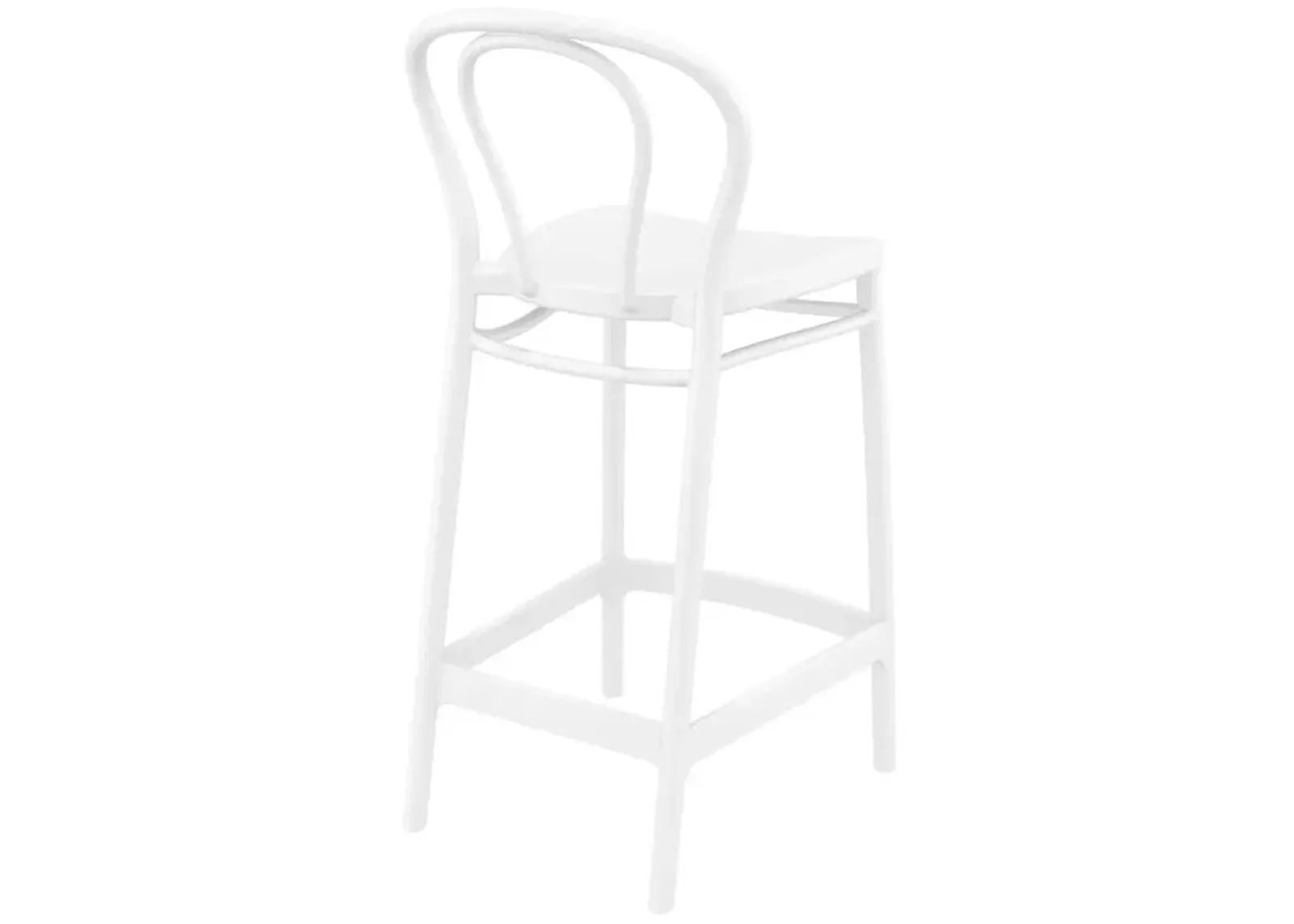 Compamia Victor Counter Stool White