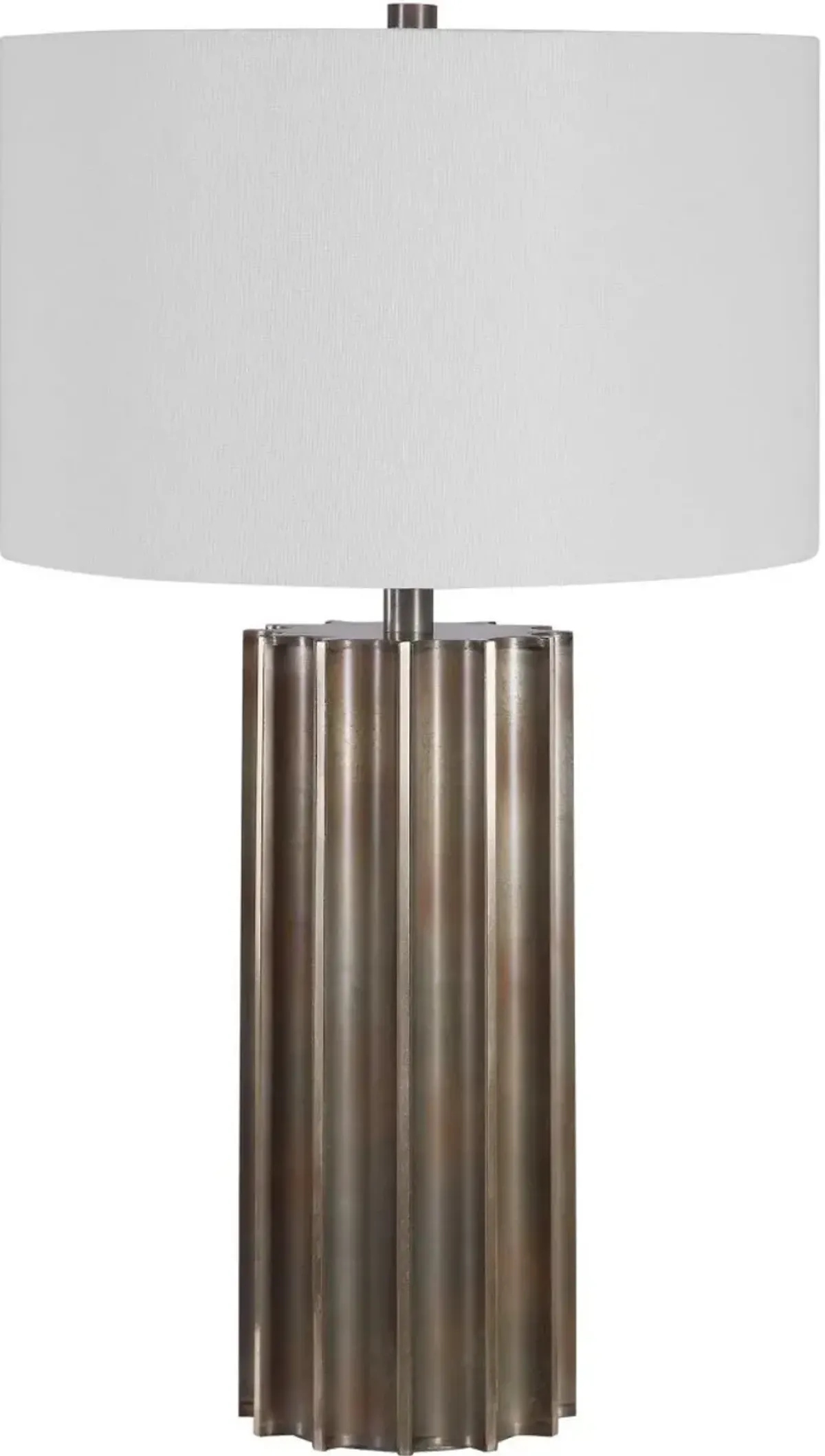 Uttermost Khalio Silver Table Lamp