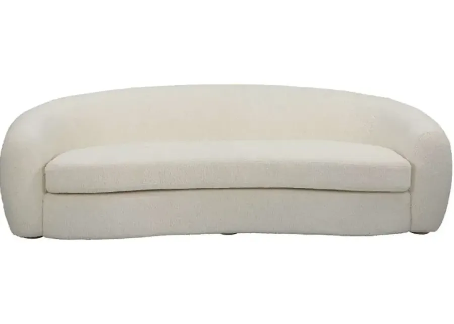 CAPRA OFF-WHITE BARREL SOFA