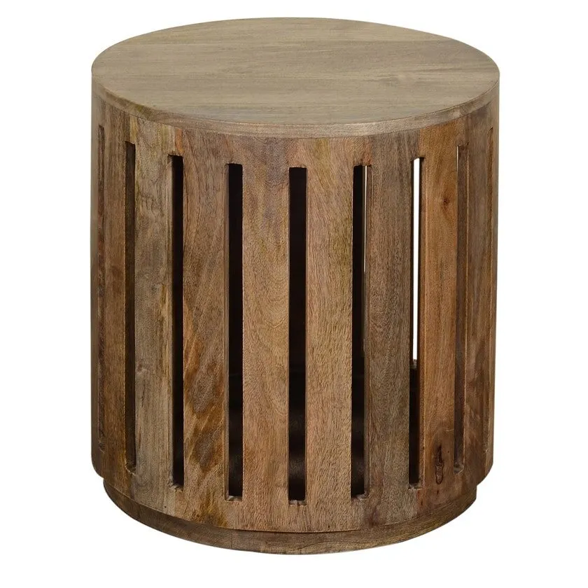 OSCAR BROWN ACCENT TABLE