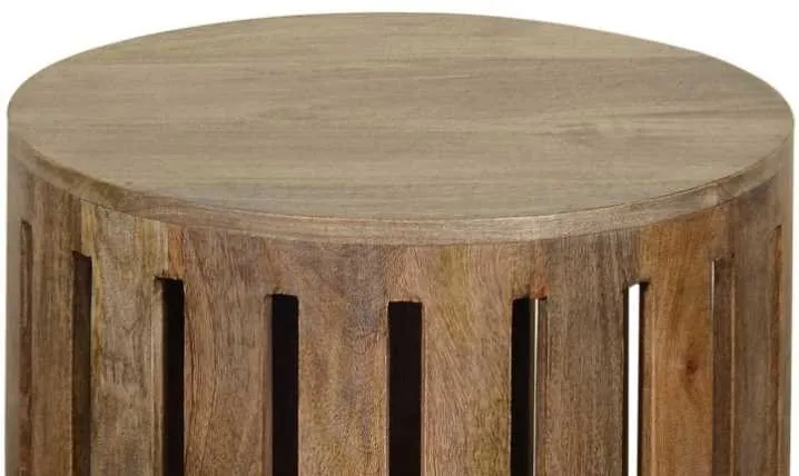 OSCAR BROWN ACCENT TABLE