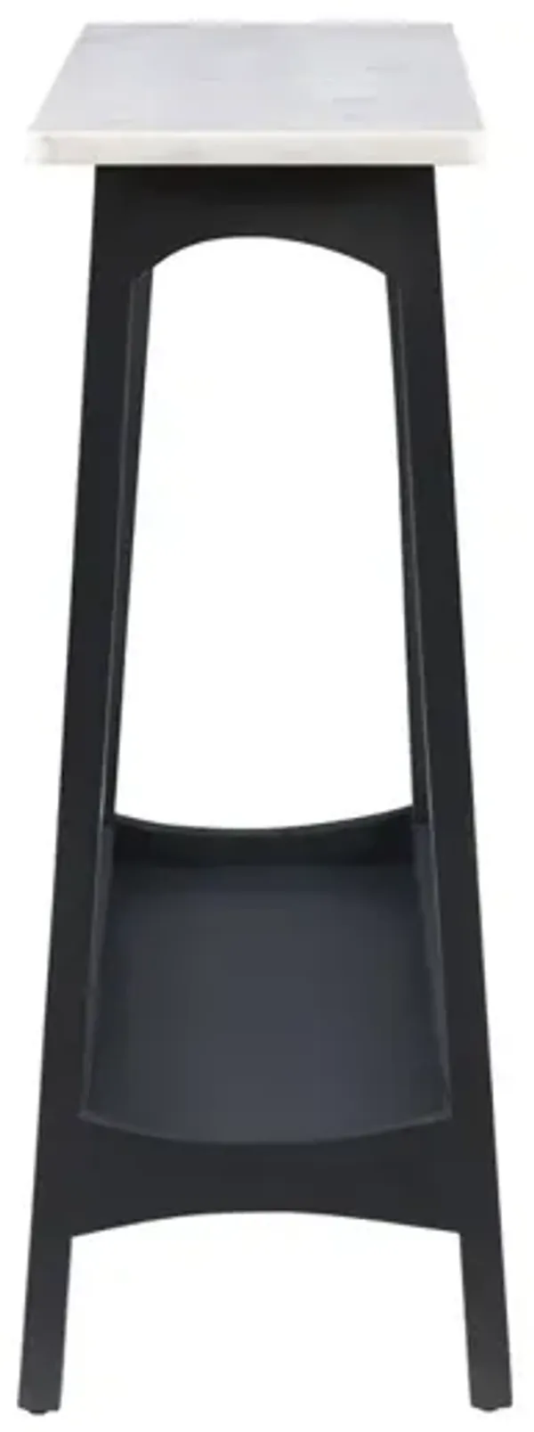 RAINIER CONSOLE TABLE - GRAY MARBLE