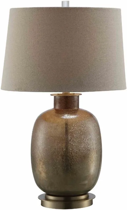 CHARLOTTE MASTIC BRONZE TABLE LAMP