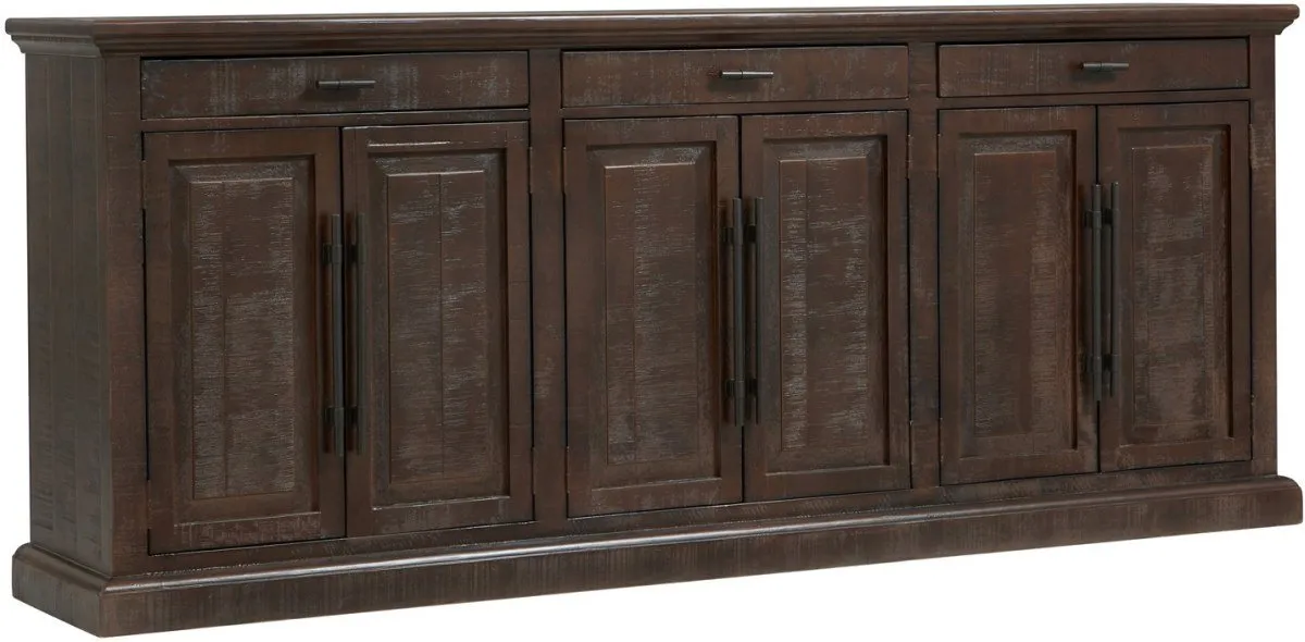 HERMOSA BROWN/DARK 95 INCH TV STAND CONSOLE