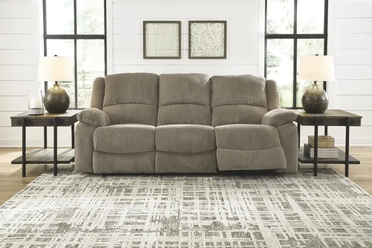 Ashley Draycoll Pewter Reclining Sofa