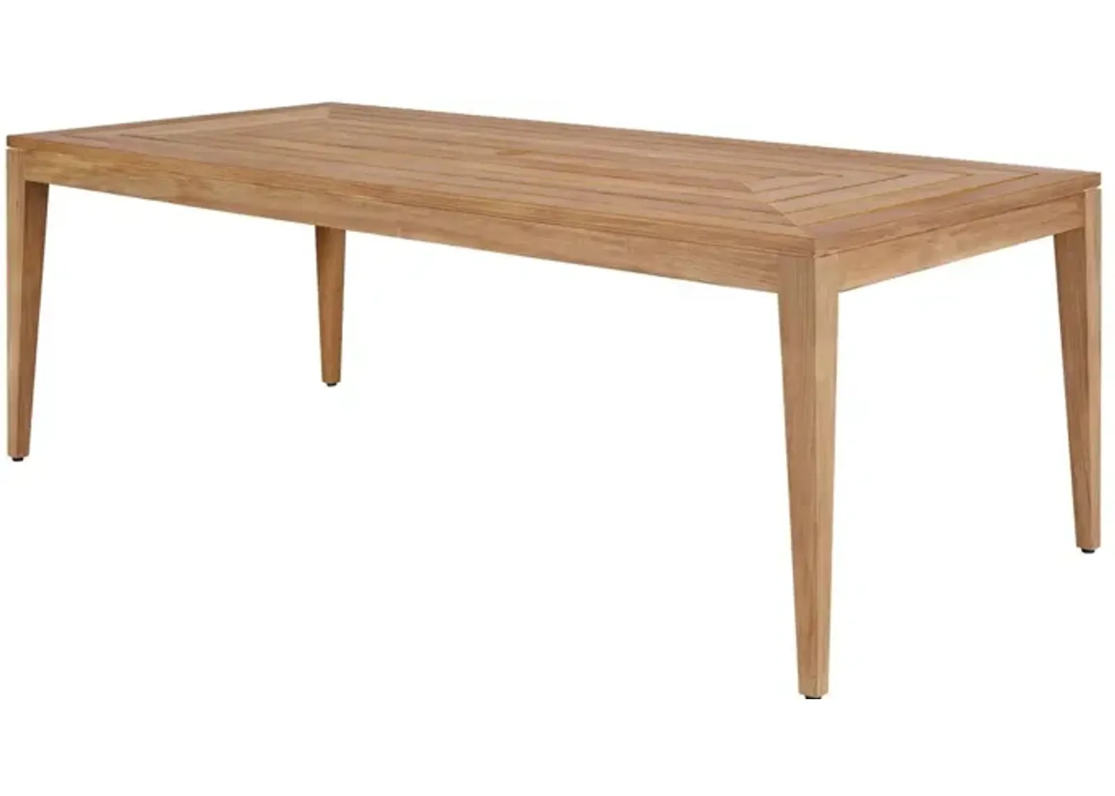 COASTAL LIVING OUTDOOR CHESAPEAKE NATURAL TEAK RECTANGLE DINING TABLE