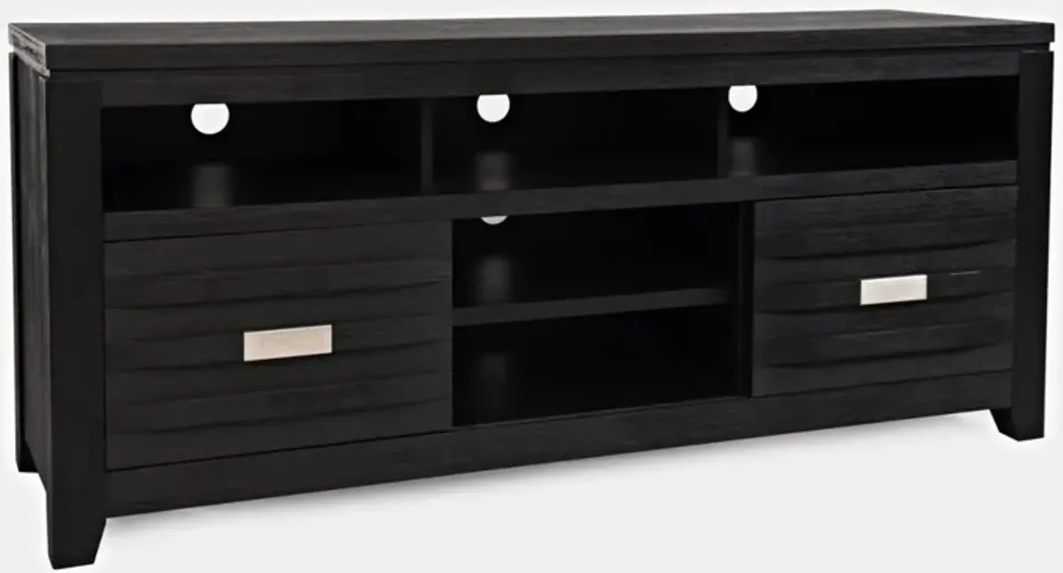 Jofran Altamonte 60 Inch Dark Charcoal Media Entertainment TV Stand