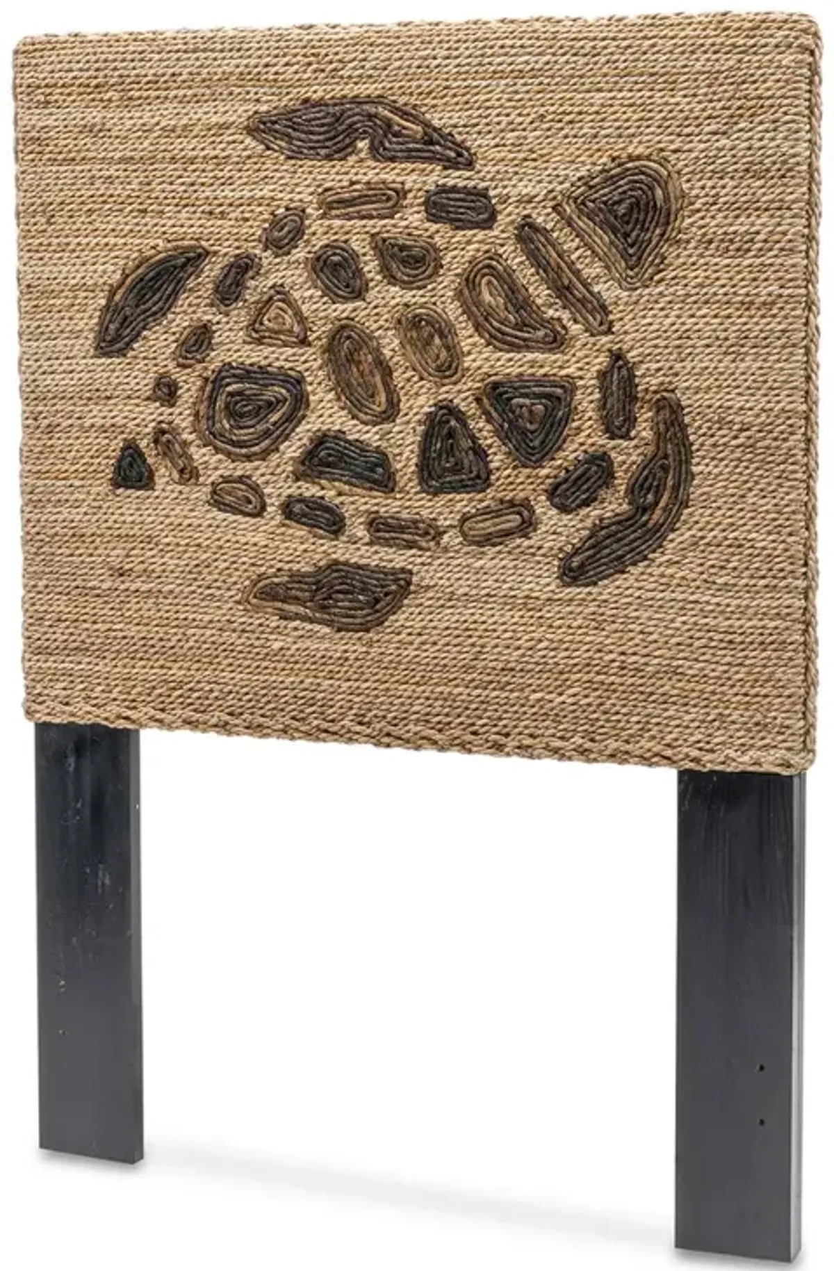 Seawinds Turtle Weave Twin Headboard Natural Finish