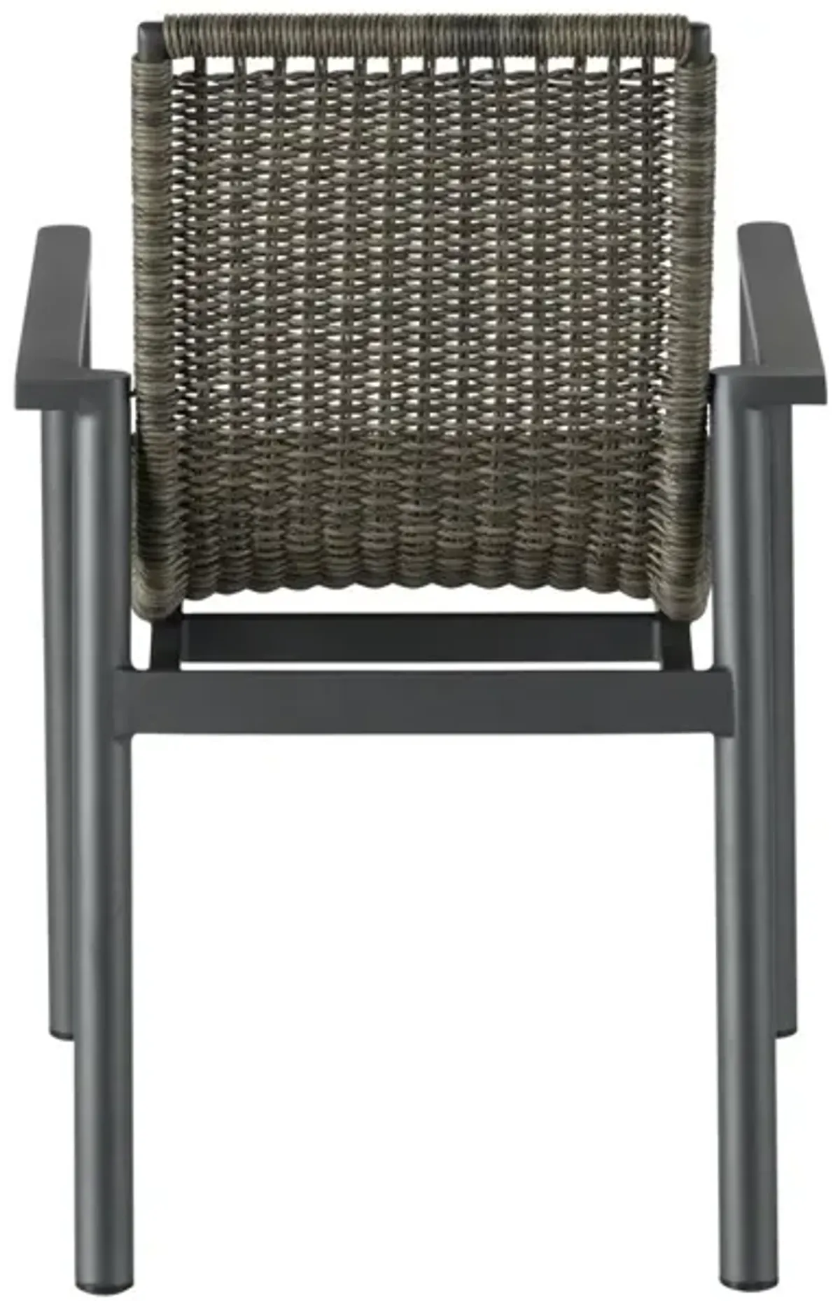 Universal Coastal Living Outdoor Panama Carbon/Gray Dining Chair