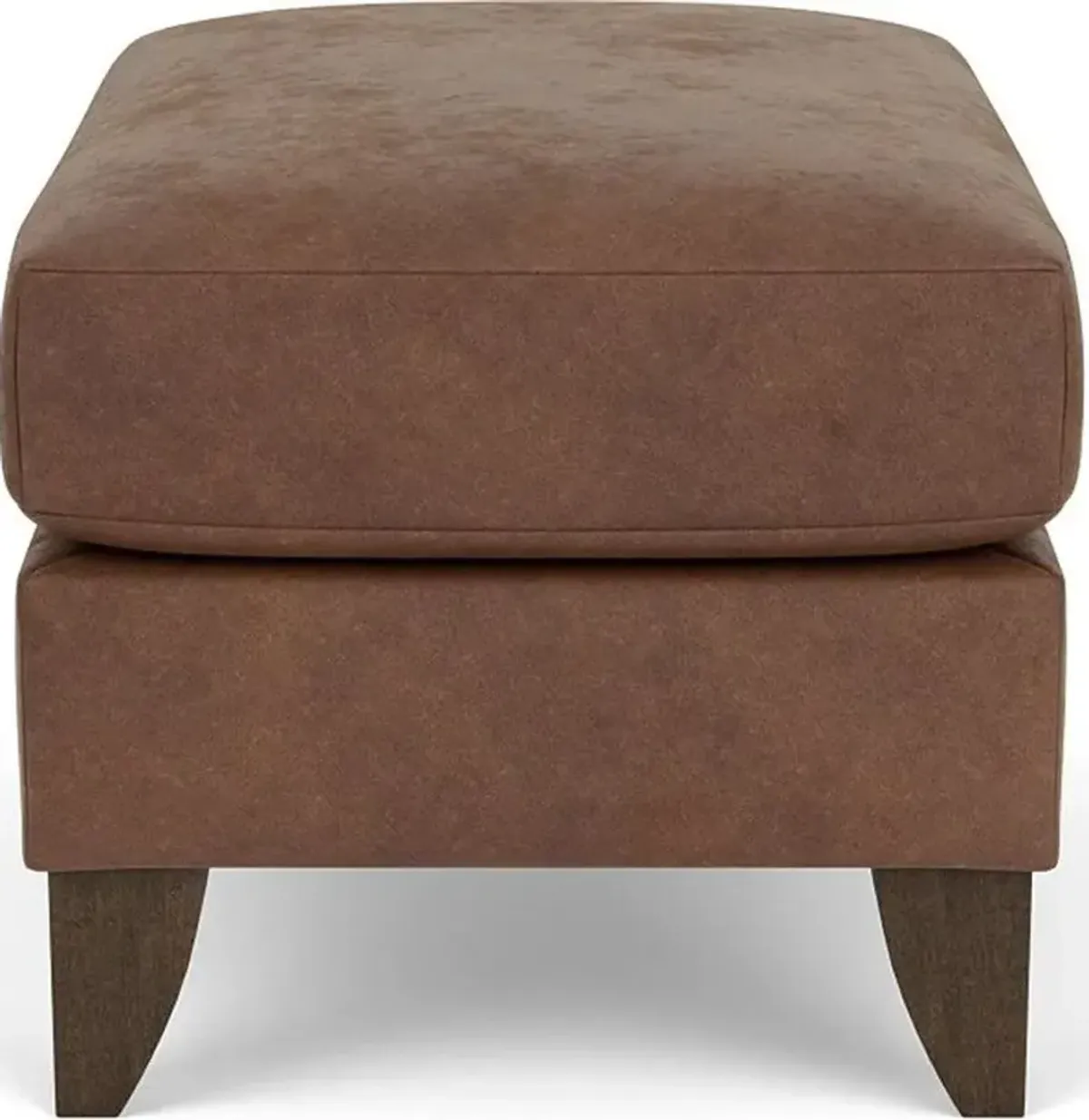 Flexsteel Jupiter Brown Silt Ottoman