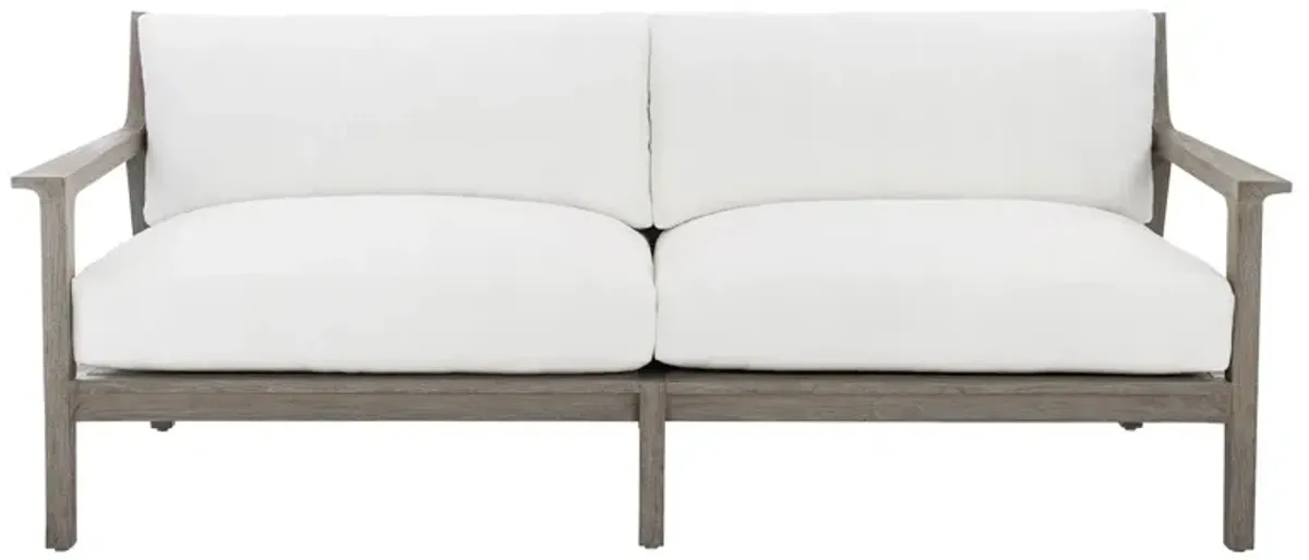 Bernhardt Ibiza Grey Outdoor Teak Sofa