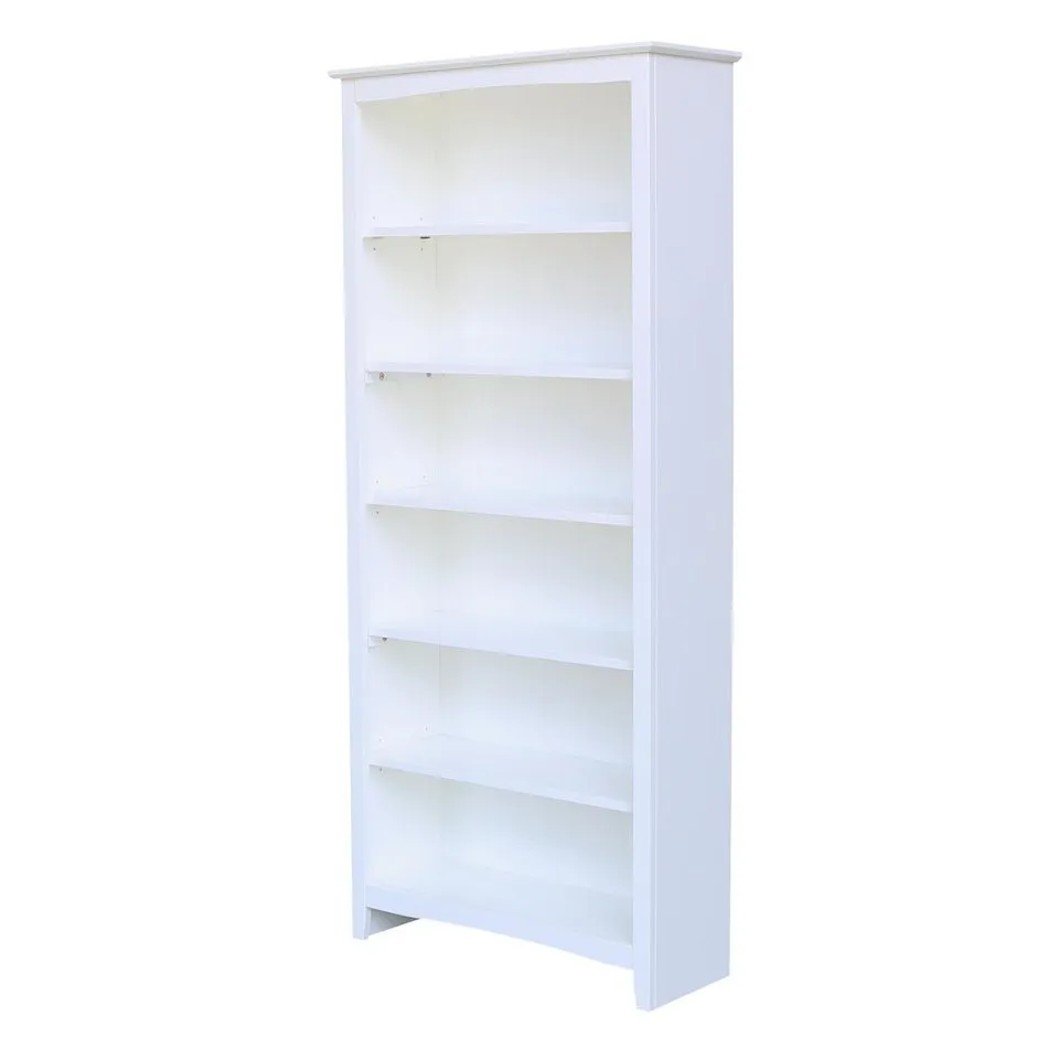 HAMPTON 72 INCH SHAKER BOOKCASE