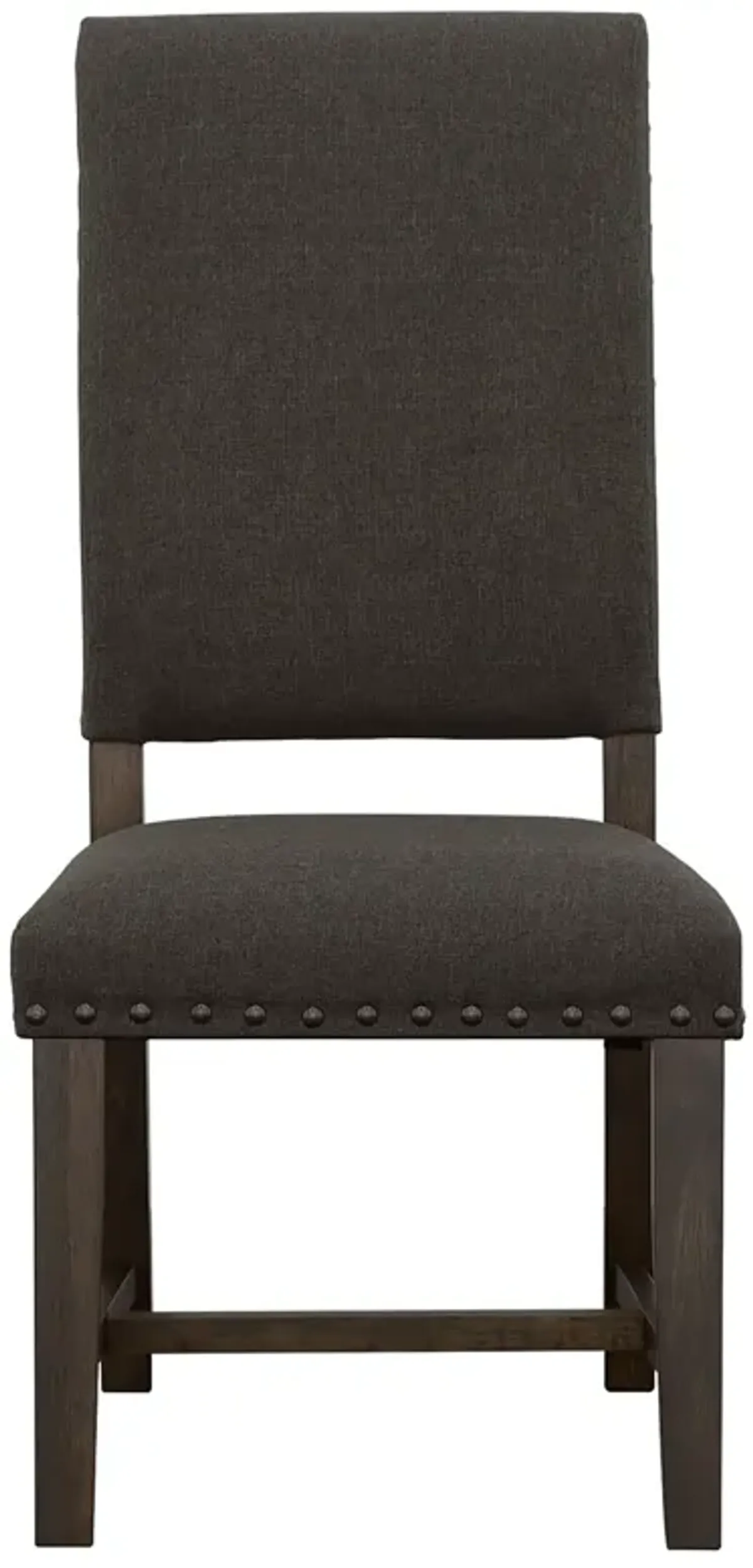 Coaster Twain Upholstered Dining Side Chair Warm Grey