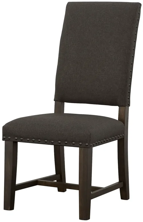 SIDE CHAIR WARM GREY