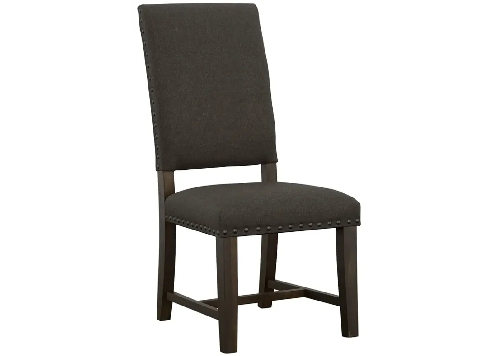 Coaster Twain Upholstered Dining Side Chair Warm Grey