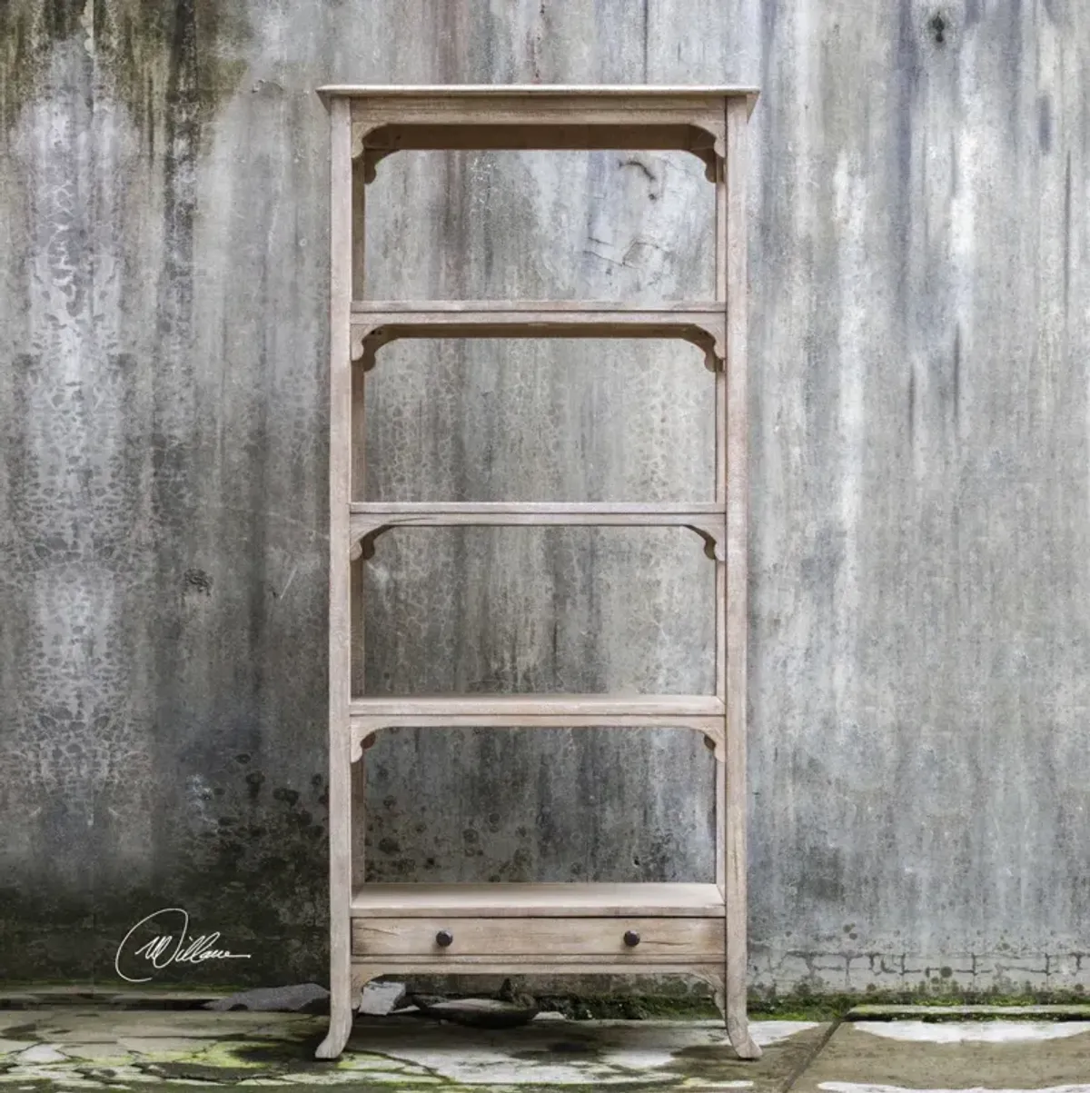 Uttermost Bridgely Etagere Bookcase