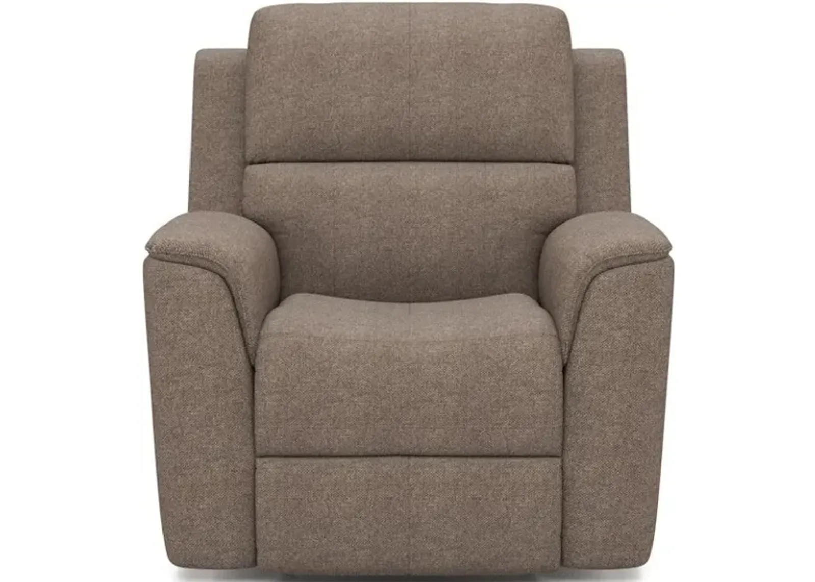 Flexsteel Henry Fog Triple Power Recliner with Power Headrest & Lumbar