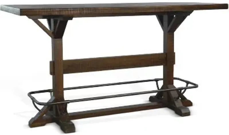 HOMESTEAD TOBACCO LEAF PUB COUNTER HEIGHT TABLE