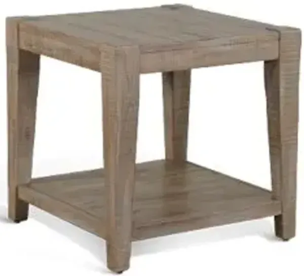 Sunny Designs Durango Weathered Brown End Table