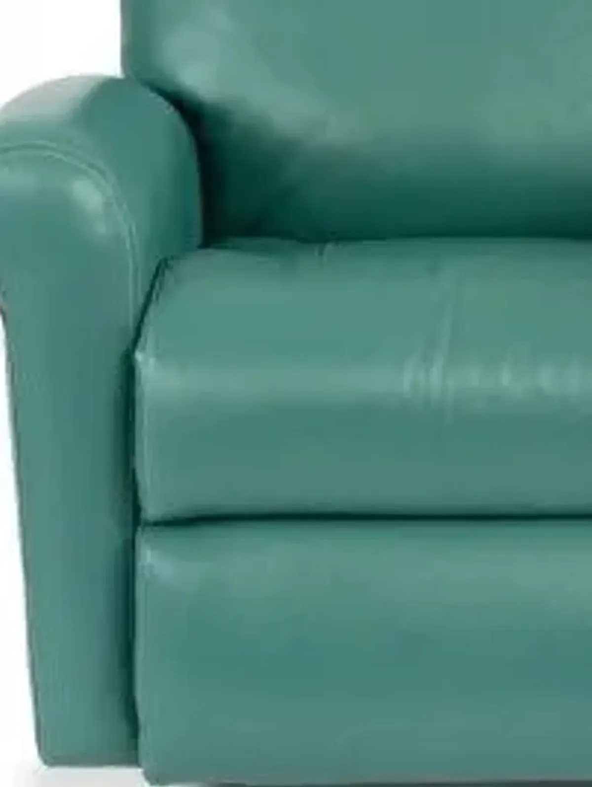 DAVIS MALACHITE ROCKING LEATHER MANUAL RECLINER