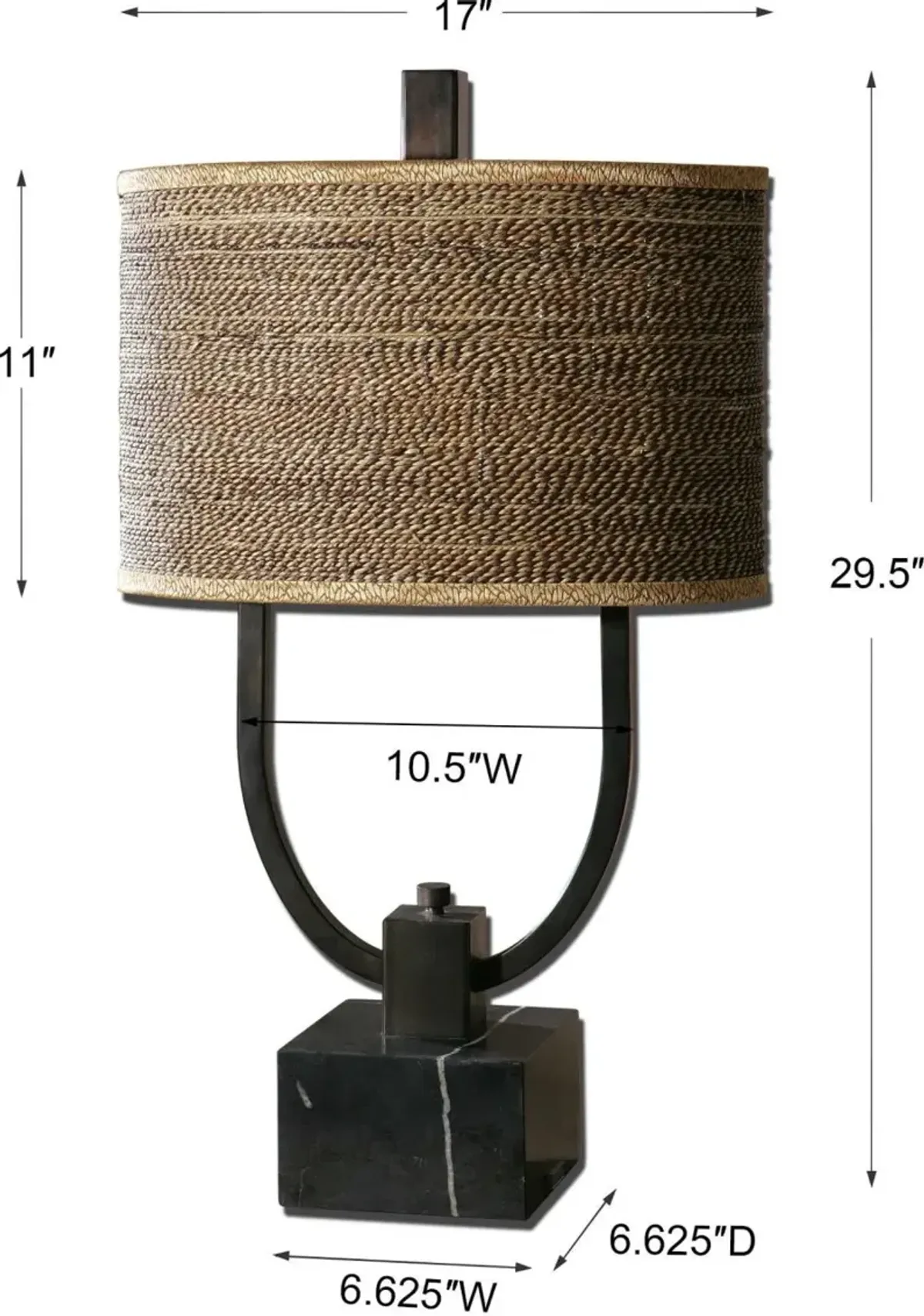 STABINA BRONZE METAL TABLE LAMP