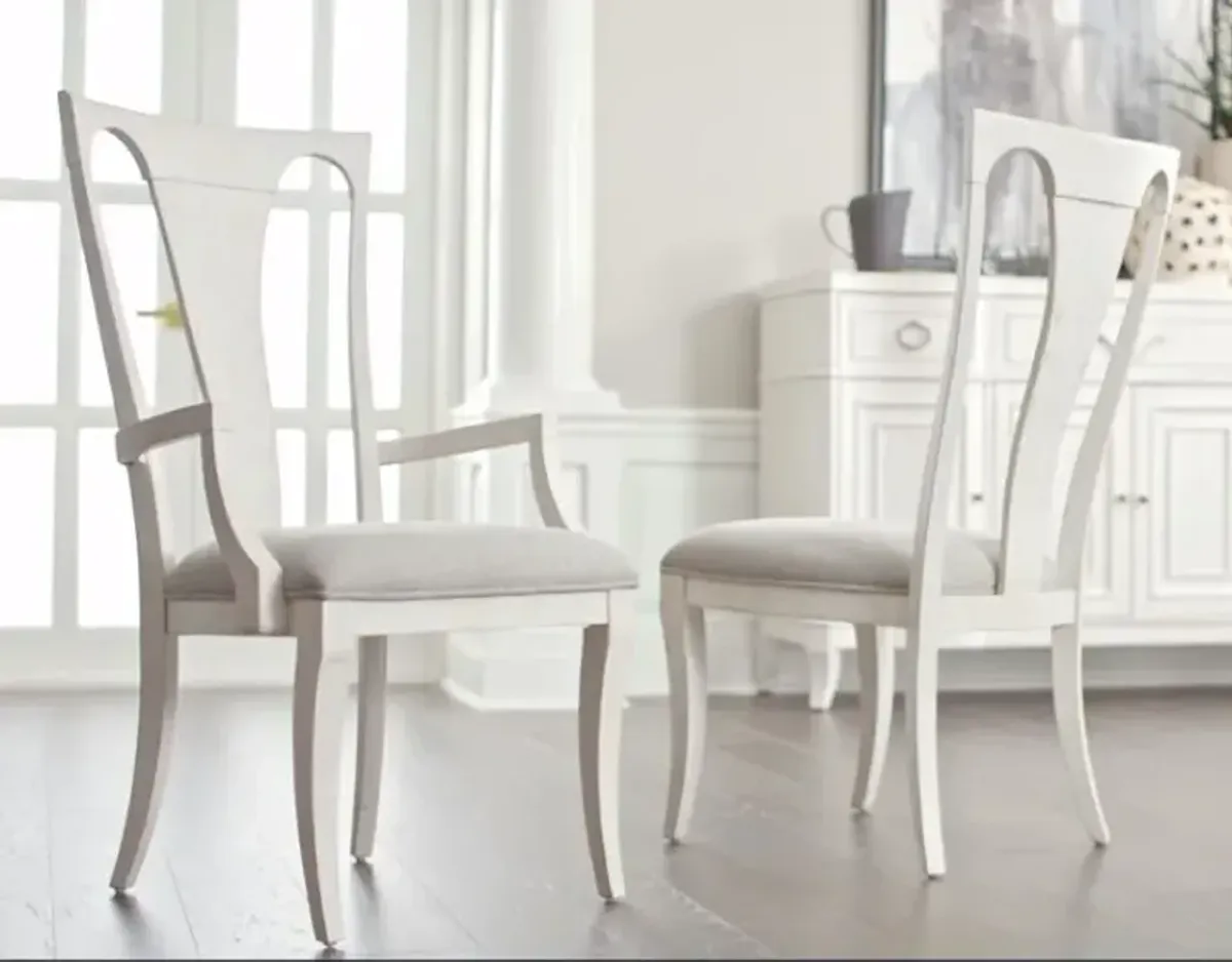 American Drew Harmony Eggshell Dining Nevin Armchair