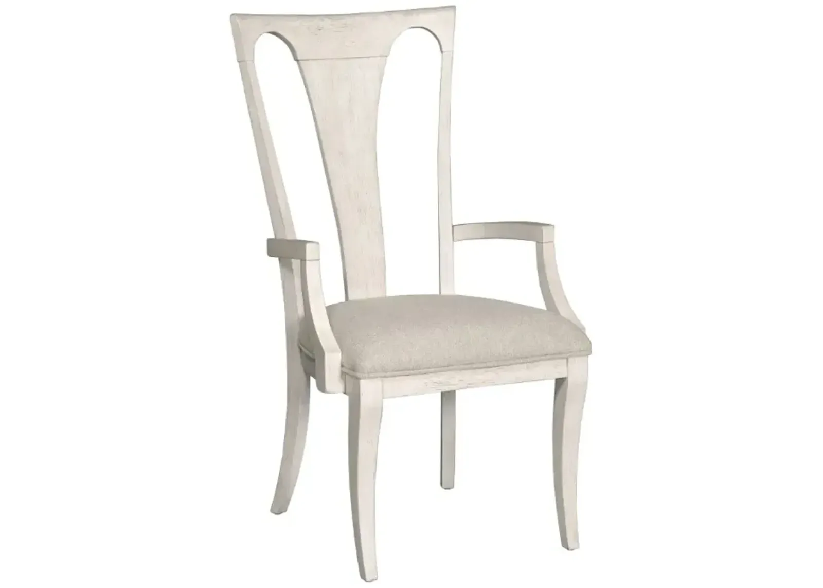 American Drew Harmony Eggshell Dining Nevin Armchair