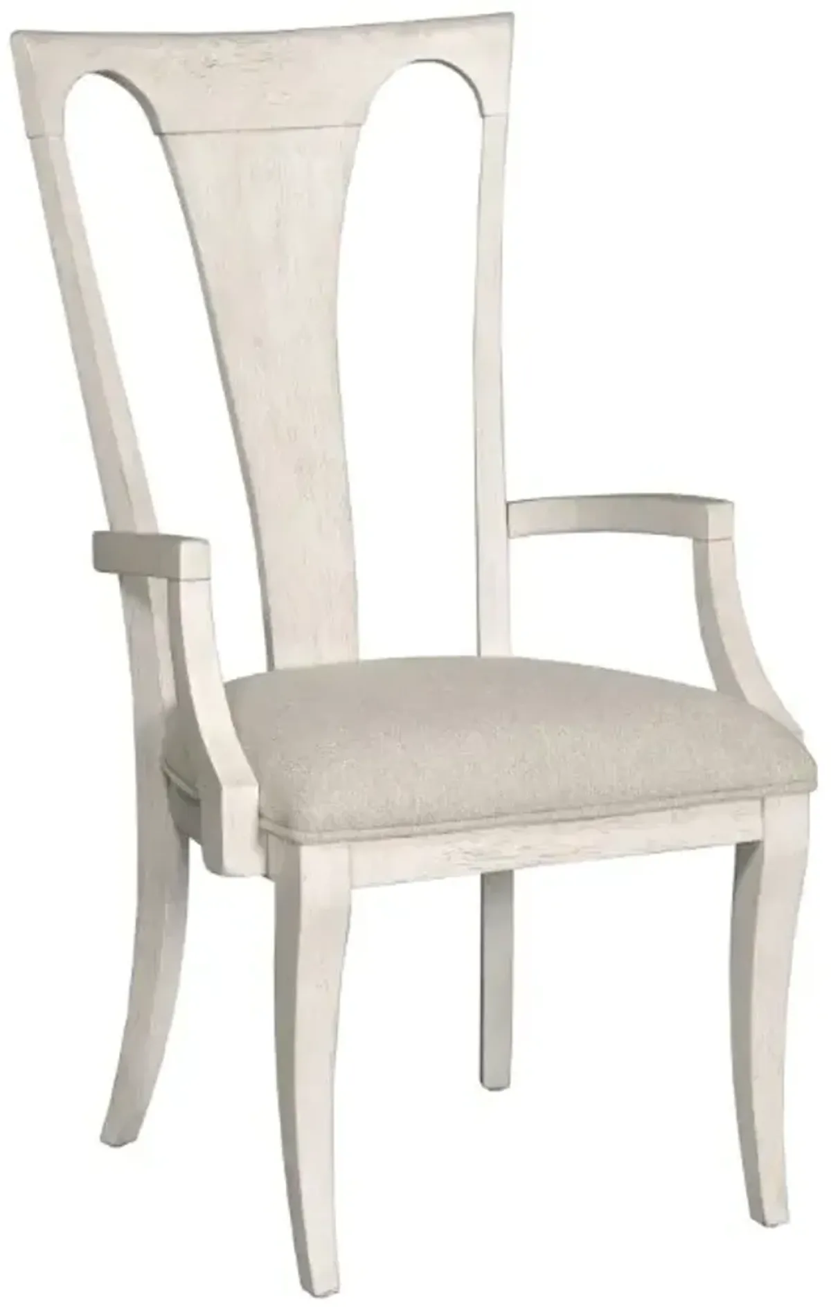 American Drew Harmony Eggshell Dining Nevin Armchair