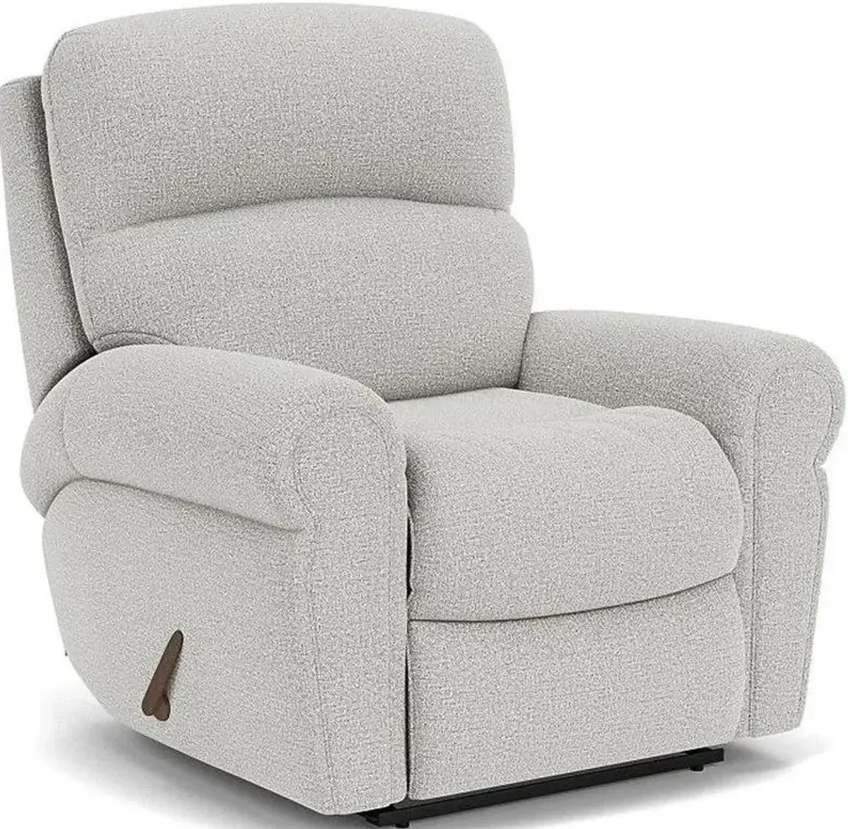 Flexsteel Langston Silver Glacier Manual Recliner