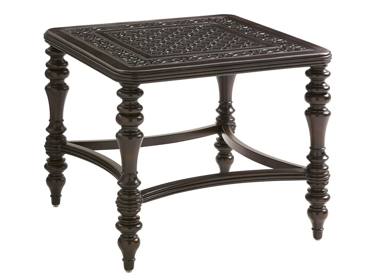 SQUARE END TABLE ROYAL KAHALA BLACK SANDS