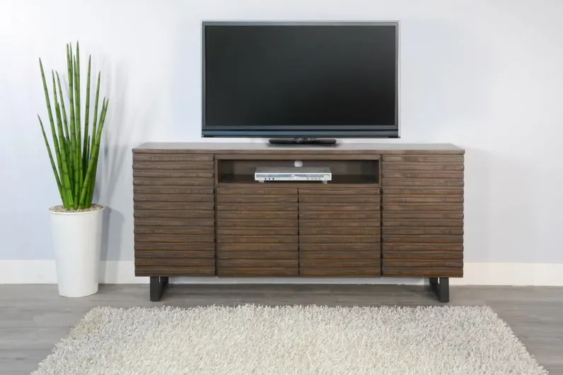 TOBACCO LEAF TOBACCO LEAF 72 INCH MEDIA TV STAND CONSOLE