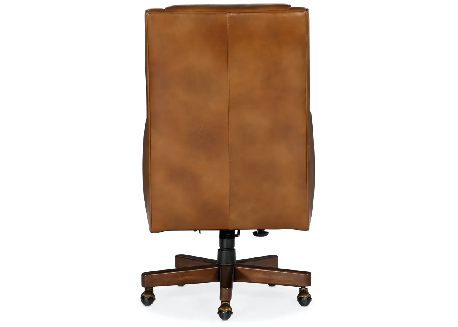 Hooker Furniture Voyage Cedar Wright Executive Swivel Tilt Leather Office Chair