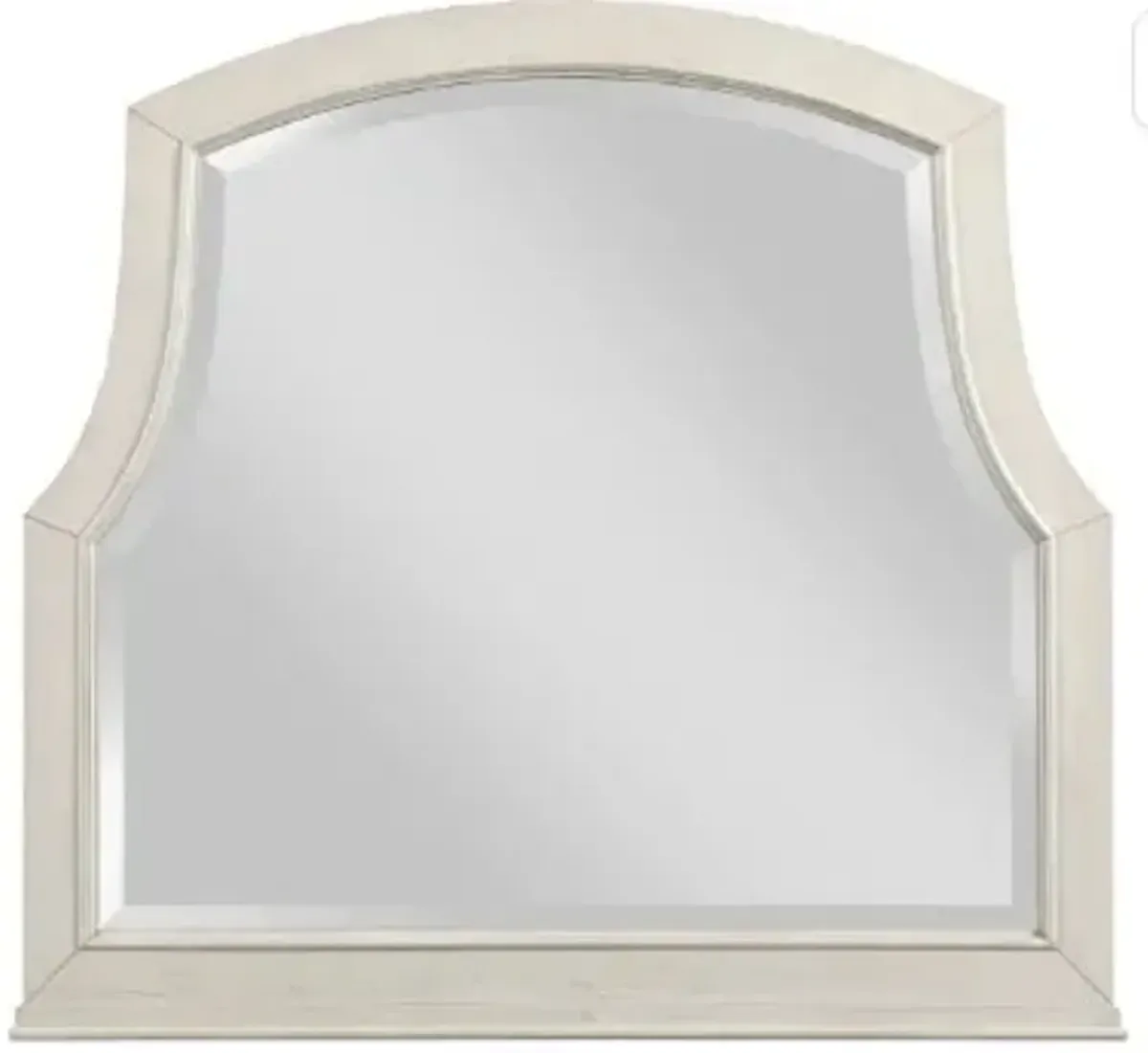 American Drew Harmony Eggshell Arched Angeline Mirror