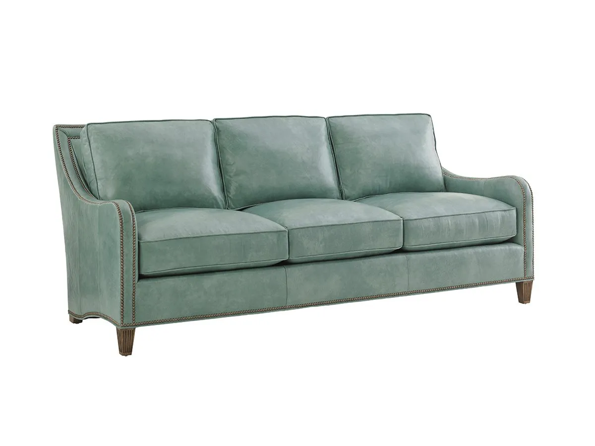 KOKO LEATHER SOFA TWIN PALMS