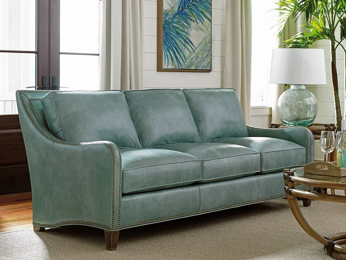 KOKO LEATHER SOFA TWIN PALMS