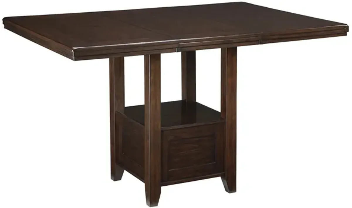 Ashley Haddigan Dark Brown Counter-Height Dining Room Table