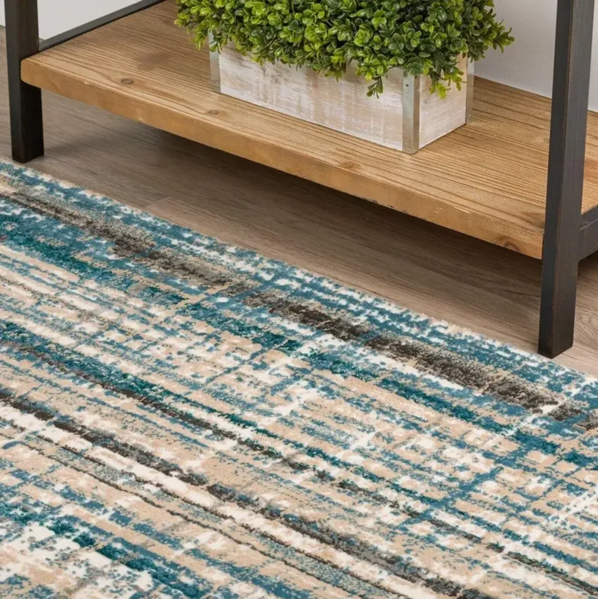 Dalyn Karma Blue 5'X8' Area Rug