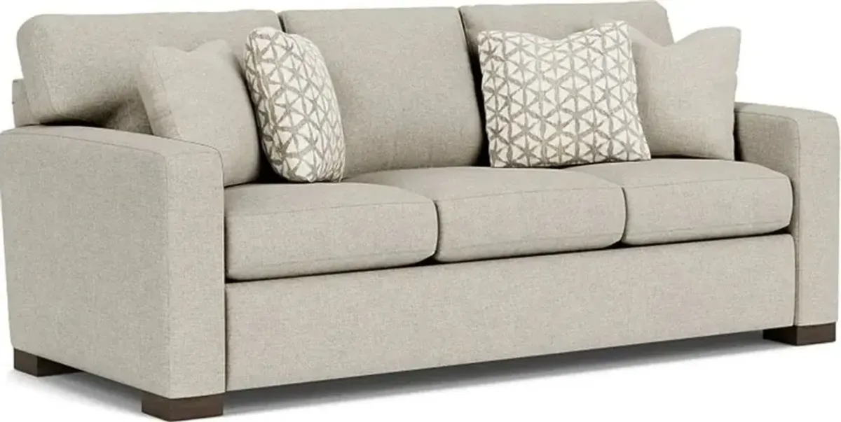 Flexsteel Bryant Silver Driftwood Sofa