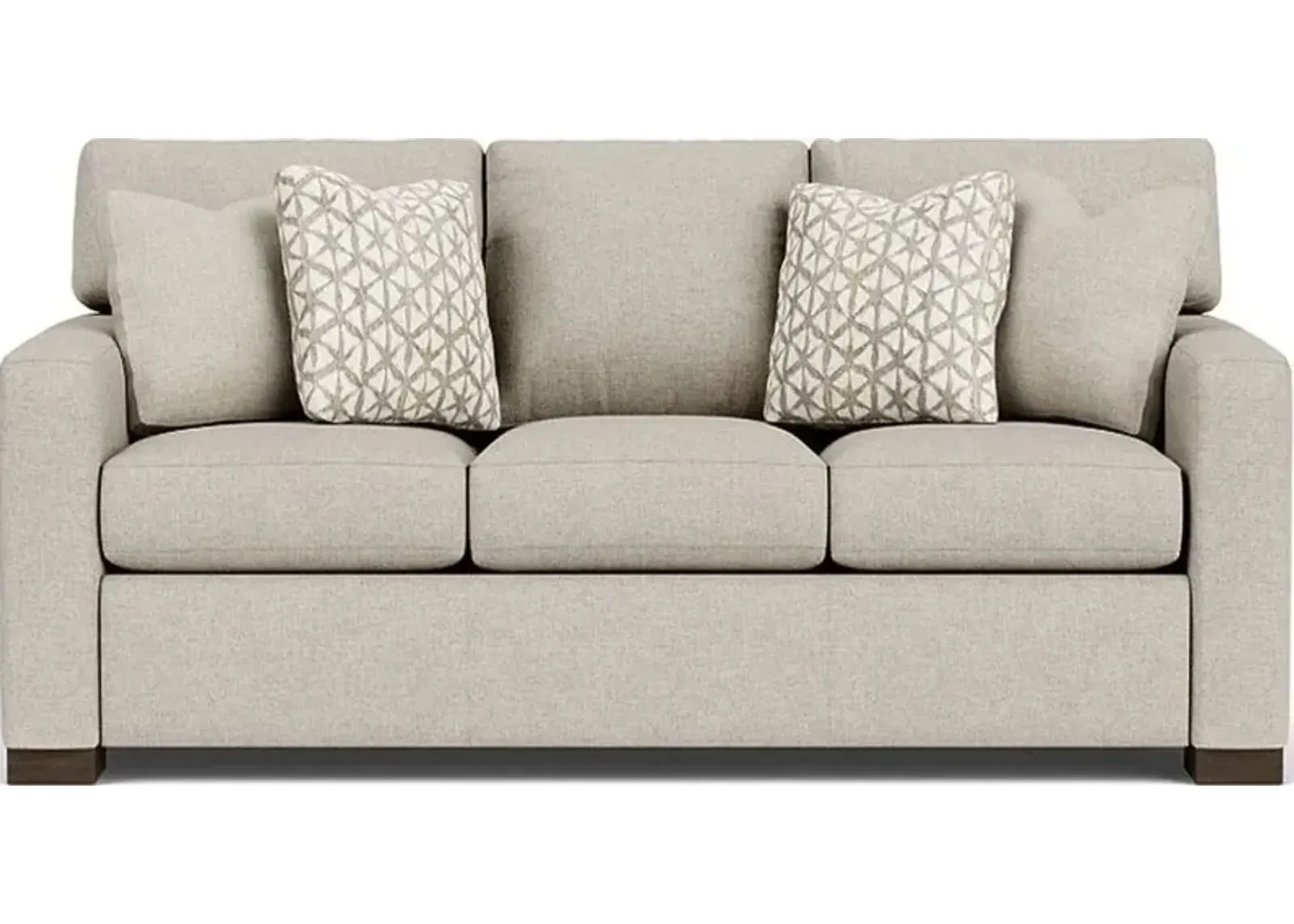 Flexsteel Bryant Silver Driftwood Sofa