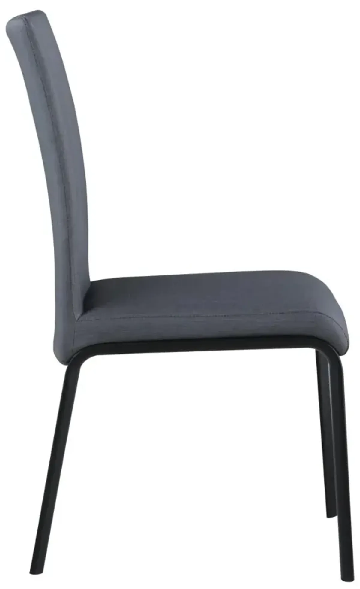 Chintaly Aida Contemporary Contour-Back Side Chair