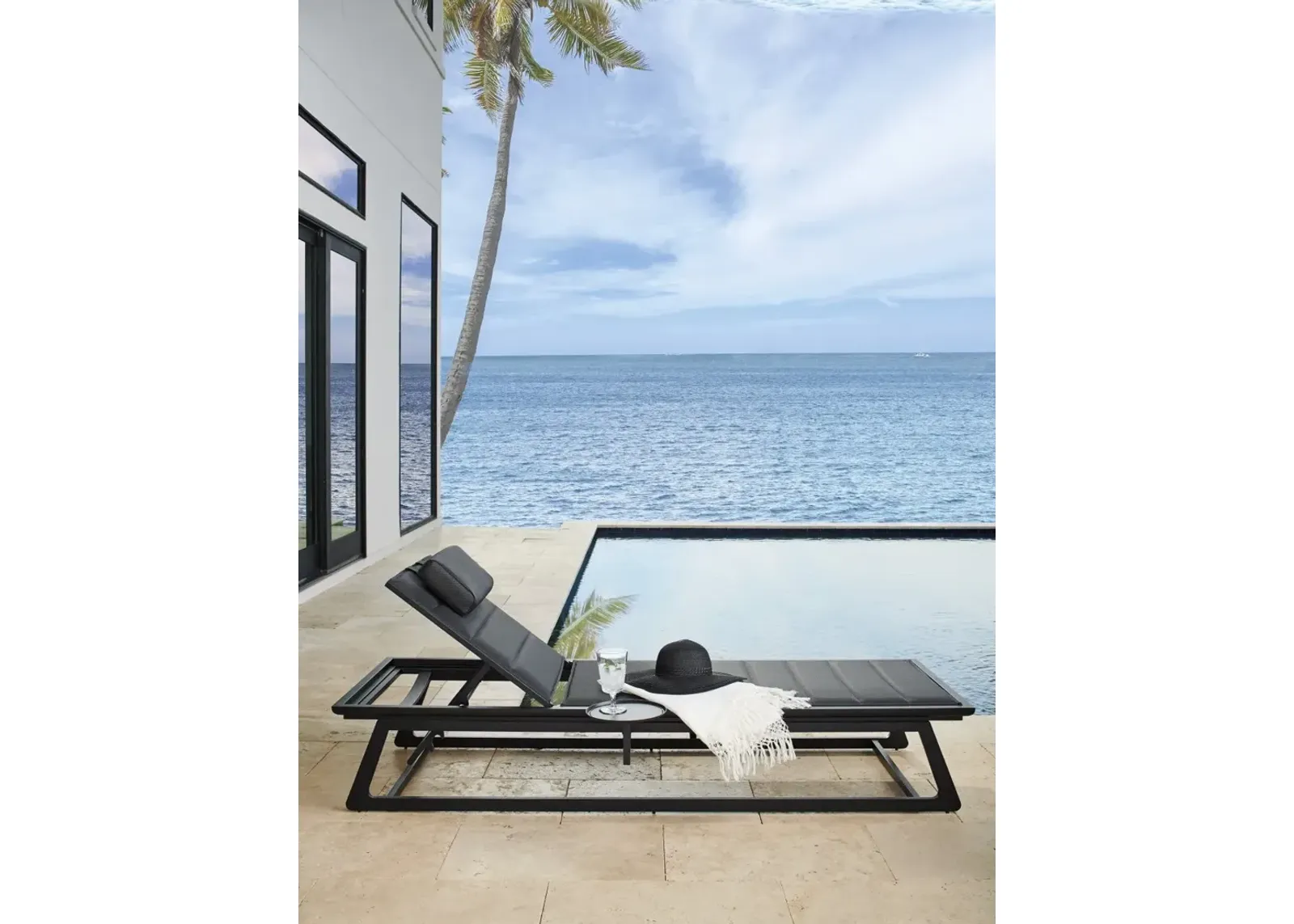 South Beach Chaise Lounge Chair