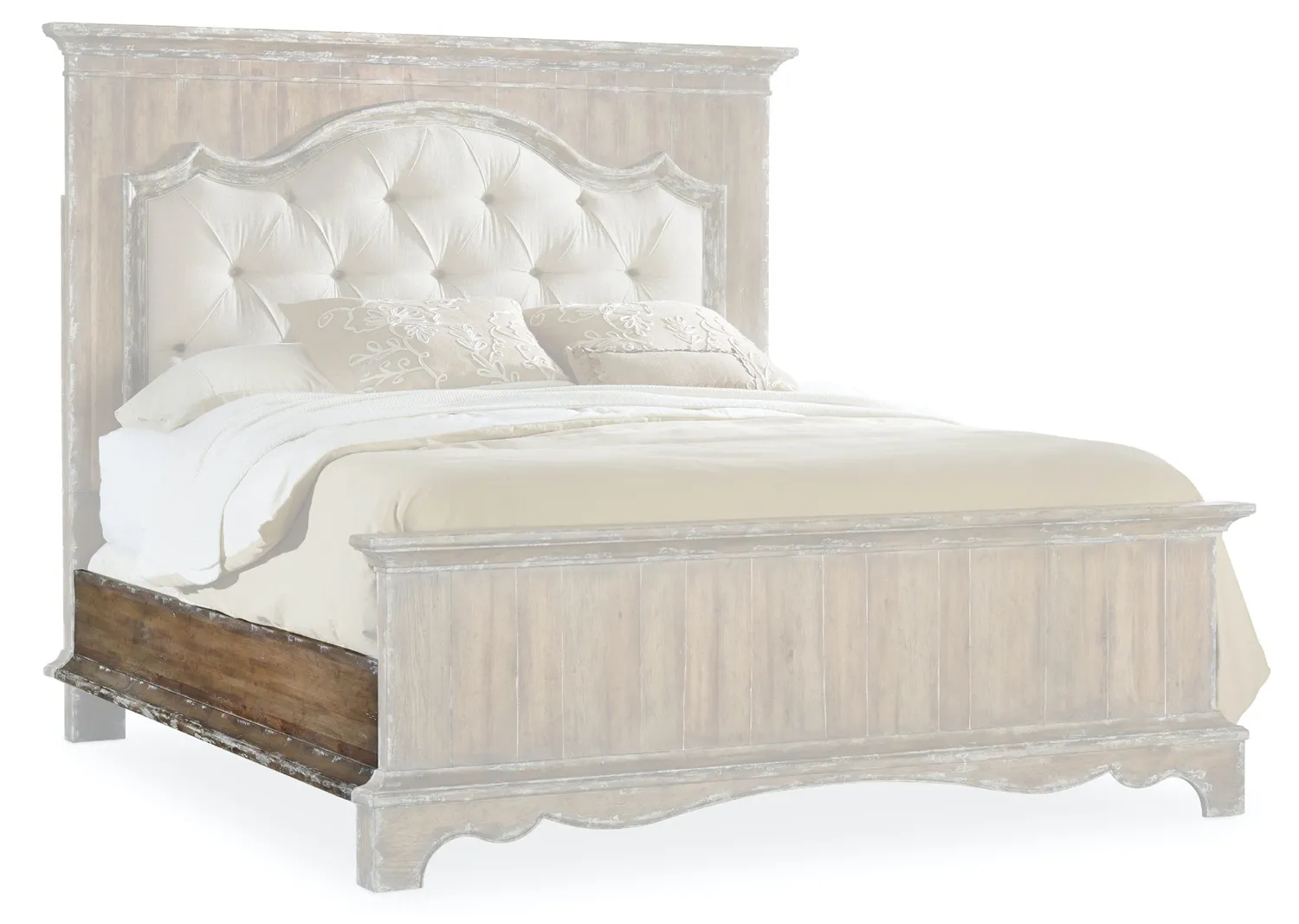 CHATELET CALIFORNIA KING UPHOLSTERED MANTLE PANEL BED