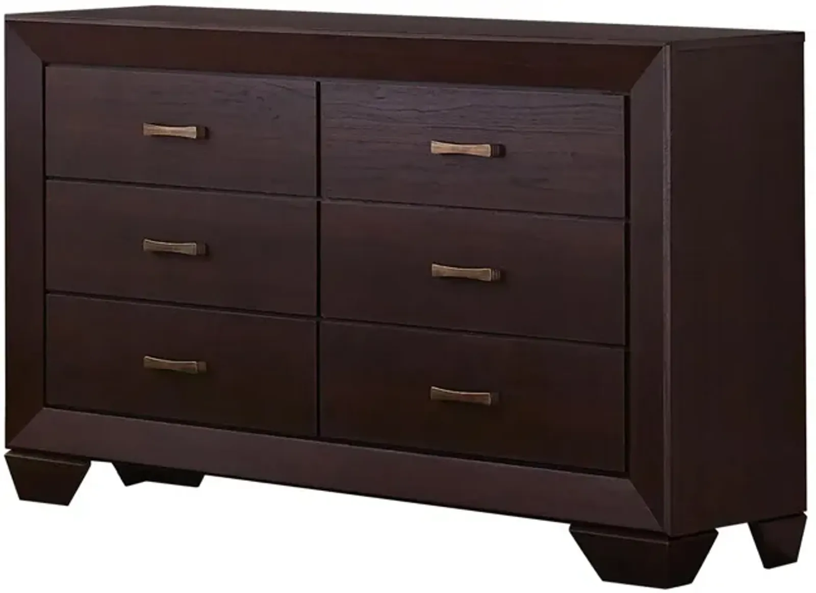 Coaster Kauffman 6-Drawer Dresser Dark Cocoa