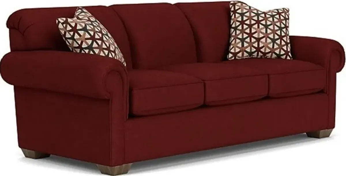 Flexsteel Main Street Crimson Sofa Sleeper