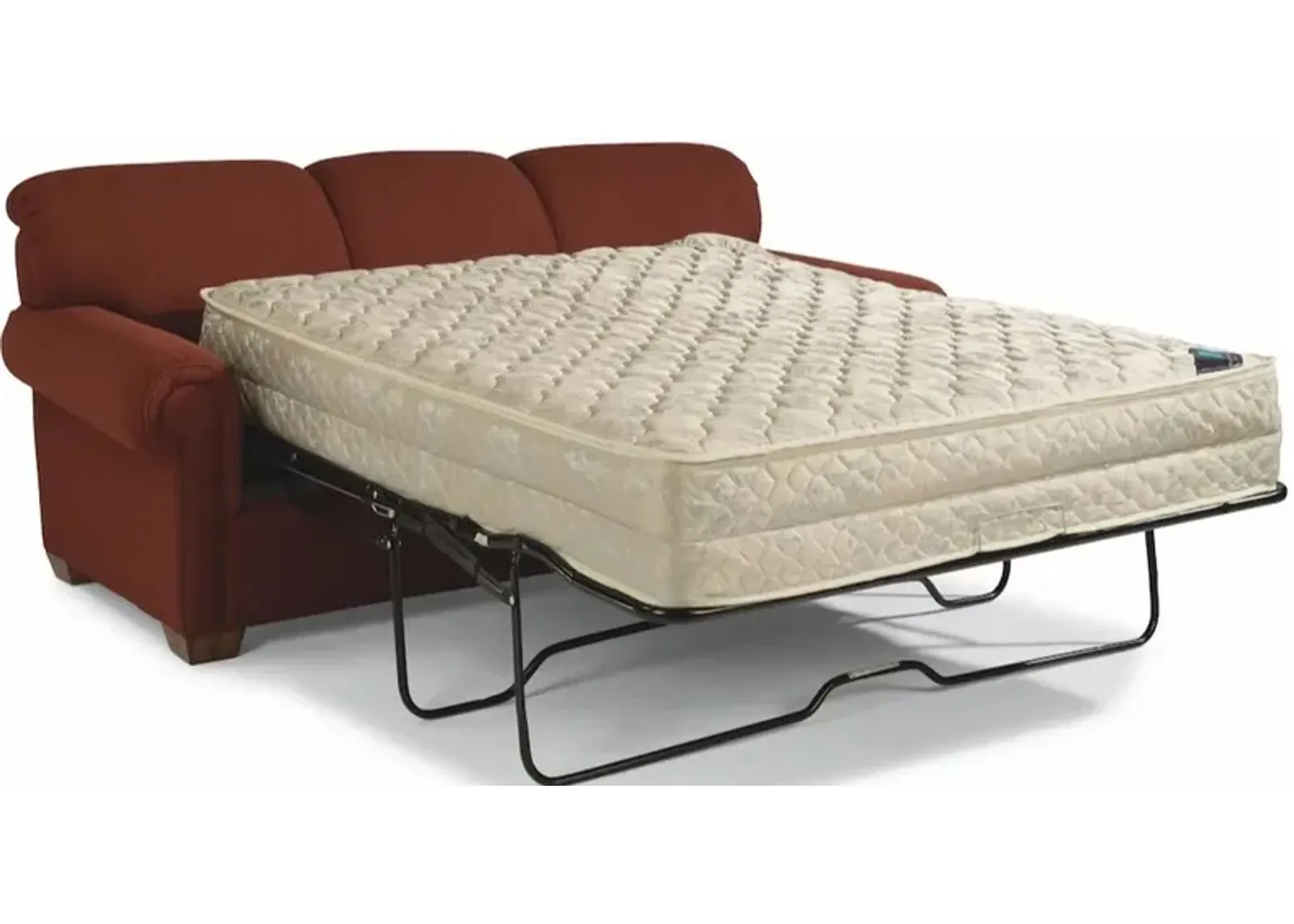 Flexsteel Main Street Crimson Sofa Sleeper